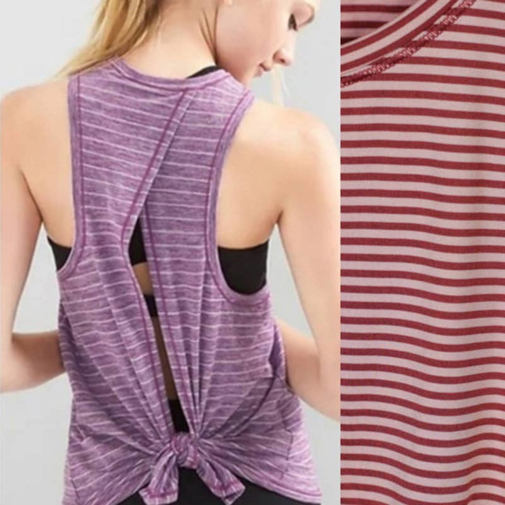 Gap Fit Breathe Tie Back Tank XL T